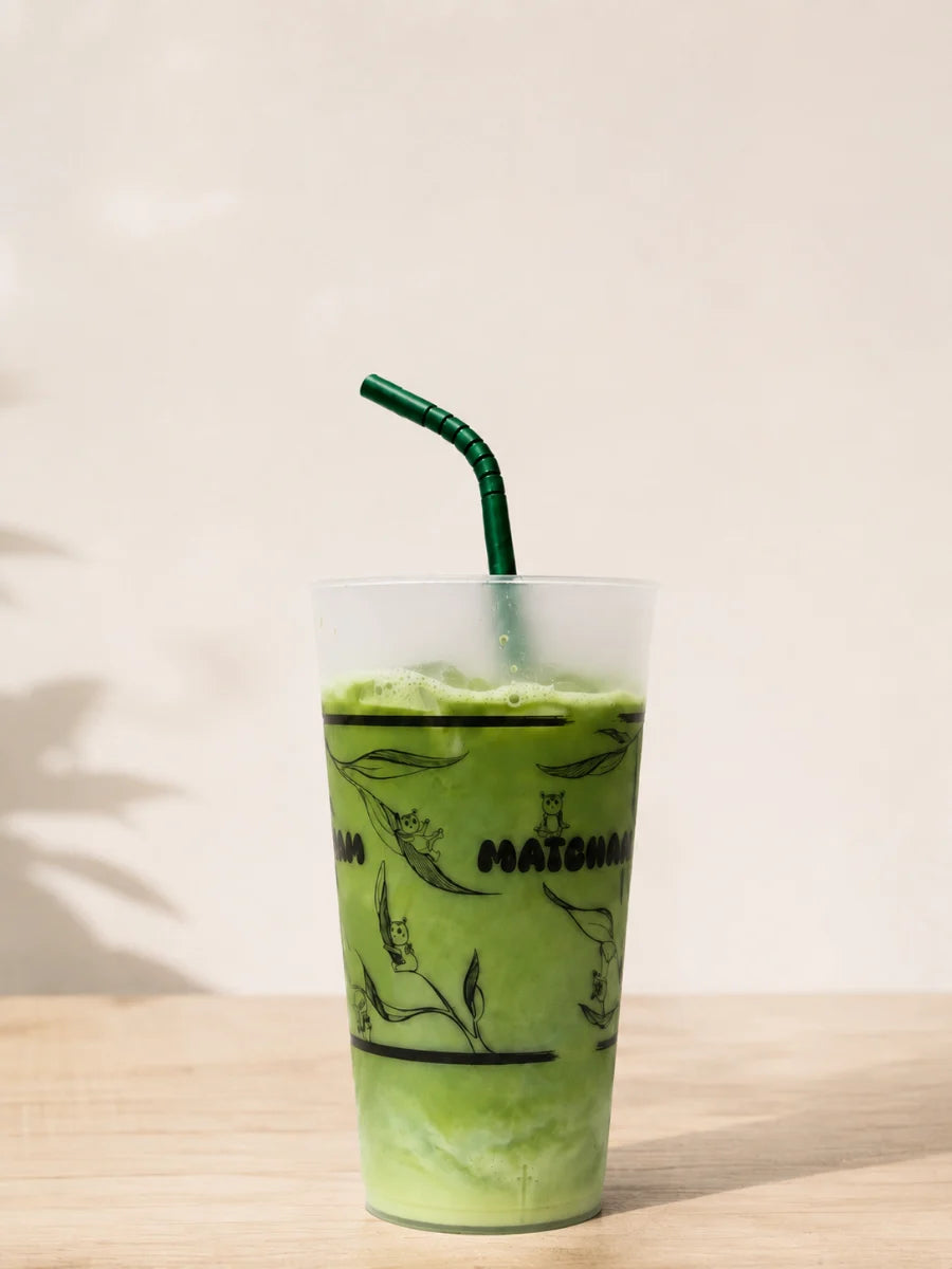 Matcha latte glace Matcham